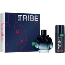 Benetton We Are Tribe Intense Men Case 2 peças