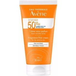 Avène Solaire Haute Protection creme sem perfume FPS50+ 50 ml