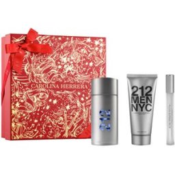 Carolina Herrera Estojo de 3 peças 212 Nyc Men