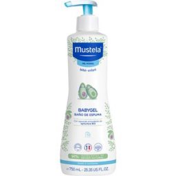 Mustela Gel de banho de espuma BABY-CHILD 750 ml