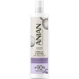Anian Onion & Biotin shampoo estimulante e antioxidante 400 ml