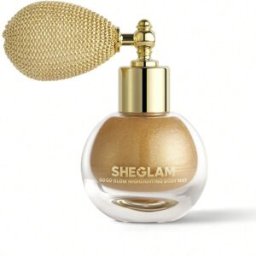 Sheglam Go Go Glow spray corporal iluminador #Dourado