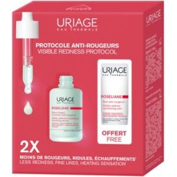 Uriage Kit de 2 peças do Protocolo Anti-Vermelhidão Roseliane