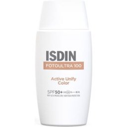 Isdin Fotoultra 100 Active Unify Color Fps 50+ protetor solar com cor 50 ml