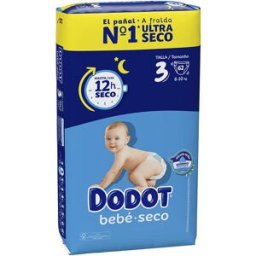 Fraldas Dodot Stages tamanho 3 6-10 kg 62 ud