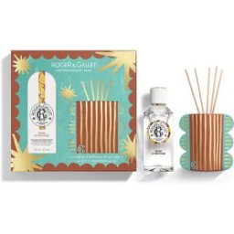 Roger & Gallet Conjunto de 2 peças de água perfumada Bois D’Orange para bem-estar