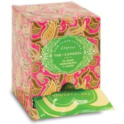 The Capsoul Pirâmides Envelopadas hortelã jasmim chá verde 15 u