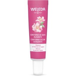 Weleda Smoothing suavizante contorno de olhos com rosa mosqueta e chá branco 12 ml