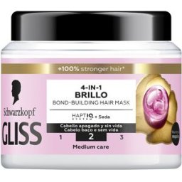 Schwarzkopf Mass Market Máscara Gliss Liquid Slik 400 ml