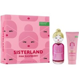 Benetton Estojo Sisterland Rosa Framboesa - 2 unidades