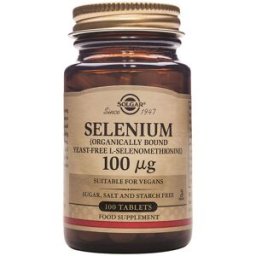 Solgar Selênio 100 µg 100 Comp