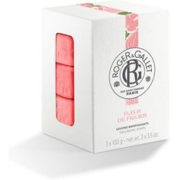 Roger & Gallet Fleur De Figuier sabonetes perfumados 3 unidades