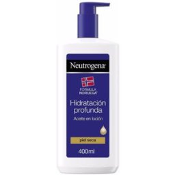 Neutrogena Loção oleosa de Hidratação Profunda para pele seca 400 ml