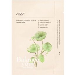 Ondo Beauty 36.5 Probiotics & Cica Water soothing mask 25 ml