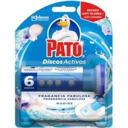 Pato Aparelho Duck Wc Active Discs + 6 peças de reposição #frescor marinho