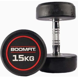 Boomfit Halteres Redondos de Musculação (Par)