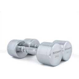 Boomfit Halteres Cromados (par)