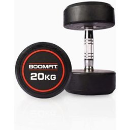 Boomfit Halteres Redondos de Musculação (Par)