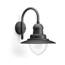 Philips 01652/30/PN - Luz de parede de exterior MYGARDEN RAINDROP 1xE27/60W/230V IP44