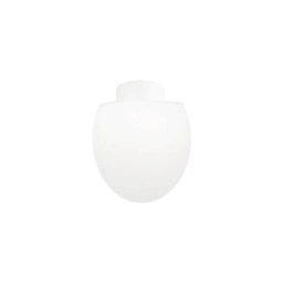 Ideal Lux - Candeeiro de teto para exterior CLIO 1xE27/42W/230V IP44 branco