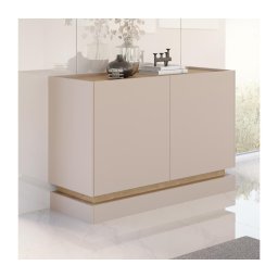 Cômoda ZARPANT 120x75 cm bege/carvalho Cremona