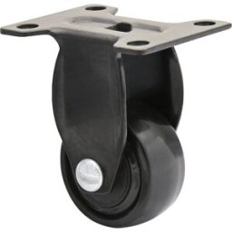 Wagner Rodado para móveis 3C-Serie , largura da roda 12 mm, preto, embalagem de 10 unid., Ø 25 mm, roda fixa, Rodado para móveis 3C-Serie, largura da roda 12 mm, preto, embalagem de 10 unid., Ø 25 mm, roda fixa. Rolamentos de esferas com proteção contra f