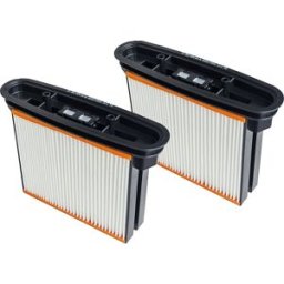 starmix Cassete de filtro de pregas , para aspiradores industriais de segurança da classe de pó H, embalagem de 2 unid., Cassete de filtro de pregas, para aspiradores industriais de segurança da classe de pó H, embalagem de 2 unid. Superfície filtrante 38