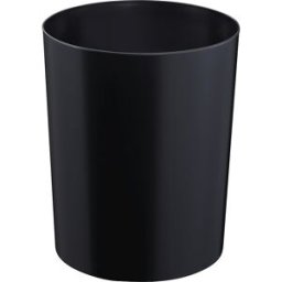 ZWINGO Cesto de papéis de segurança , volume 20 l, Ø 280 mm, preto, Cesto de papéis de segurança, volume 20 l, Ø 280 mm, preto. Proteção contra incêndios certificada pela TÜV para máxima segurança. Plástico dificilmente inflamável sufoca incêndios nascent