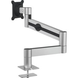 DURABLE Suporte com braço para 1 monitor , AxLxP 470 x 345 x 120 mm, passagem pela mesa, Suporte com braço para 1 monitor, AxLxP 470 x 345 x 120 mm, passagem pela mesa. Para monitores padrão e curvos de 21 a 27 polegadas (53,34 a 68,58 cm), monitores com