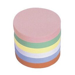 magnetoplan Cartões de comunicação , redondo, embalagem de 1000 unid., cores sortidas, Ø 100 mm, Cartões de comunicação, redondo, embalagem de 1000 unid., cores sortidas, Ø 100 mm. Os cartões de comunicação em várias cores e formatos asseguram uma visuali