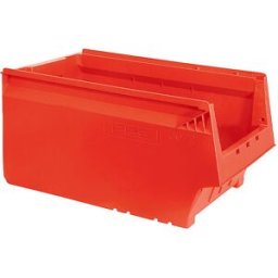 kaiserkraft Caixa para estante, em PP reciclado, CxLxA 500 x 310 x 250 mm, vermelho, embalagem de 8 unid., Caixa para estante, em PP reciclado, CxLxA 500 x 310 x 250 mm, vermelho, embalagem de 8 unid. Ecológicas. Ideais para armazenar peças pequenas. Gran