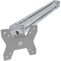 eurokraft pro Braço basculante com suporte para monitor , para ecrãs TFT, AxLxP 125 x 125 x 600 mm, Braço basculante com suporte para monitor, para ecrãs TFT, AxLxP 125 x 125 x 600 mm. O braço basculante ergonómico simplifica a adaptação do posto de traba