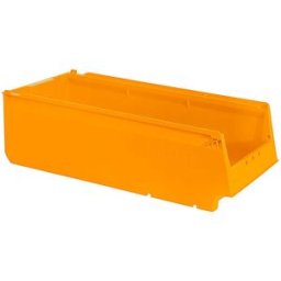 kaiserkraft Caixa para estante, em PP reciclado, CxLxA 500 x 230 x 150 mm, amarelo, embalagem de 10 unid., Caixa para estante, em PP reciclado, CxLxA 500 x 230 x 150 mm, amarelo, embalagem de 10 unid. Ecológicas. Ideais para armazenar peças pequenas. Gran