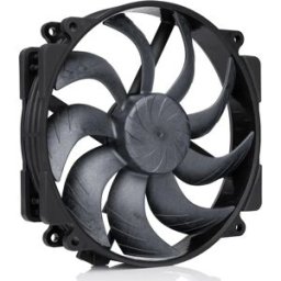 Ventoinha 140mm NF-A14x25r G2 PWM chromax.black 1500RPM 4 Pinos PWM (Preto) - NOCTUA