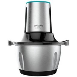 Picadora Eléctrica ChopBeat 1500 TitanBlack Glass 600W 1.5L - CECOTEC