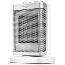 Aquecedor Cerâmico Ready Warm 6100 Rotate 1500W (Prateado) - CECOTEC