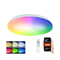 Solight WO792 - Iluminação LED RGB com regulação WAVE LED/30W/230V Wi-Fi Tuya + CR
