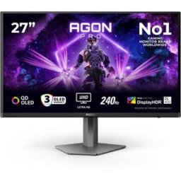 Monitor Gaming AOC Agon Pro AG276UZD OLED 27'' 240Hz 4K UHD