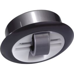 kaiserkraft Rodízio para móveis Roller-Mini, Ø do furo x A 50 x 17 mm, macio, para pavimentos duros, mancal de deslize, rodízio giratório, Rodízio para móveis Roller-Mini, Ø do furo x A 50 x 17 mm, macio, para pavimentos duros, mancal de deslize, rodízio