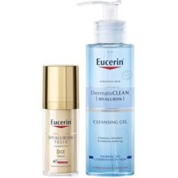 Eucerin Hyaluron-Filler + Elasticity 3D Sérum + Gel de Limpeza Pack