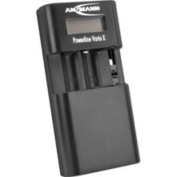 Carregador de Baterias Powerline Vario X (Preto) - ANSMANN