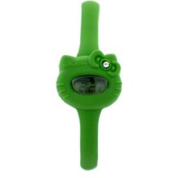 Relógio Digital HK7123L-21 27MM (Verde) - HELLO KITTY