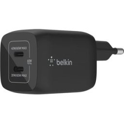 Carregador Duplo USB-C 65W (Preto) - BELKIN
