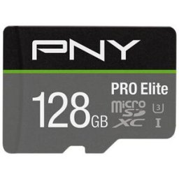 Cartão de Memória MicroSDXC 128GB (Classe 10) - PNY
