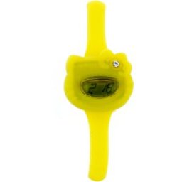 Relógio Digital HK7123L-26 27MM (Amarelo) - HELLO KITTY