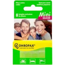 Ohropax Tampões Auriculares Mini de Silicone x8 Unidades