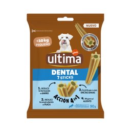 3x90g Dental Sticks Mini Ultima snacks para cães