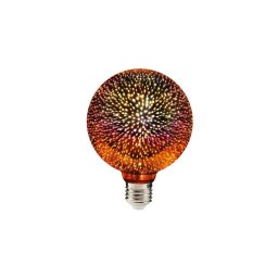 Lâmpada LED 3D decorativa E27/2W/230V - Aigostar