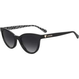 Óculos de sol LOVE MOSCHINO MOL079/S Preto Tamanho: 52X20 Preto
