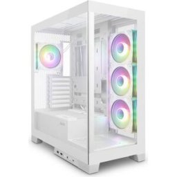 Caixa ATX Vexora Tempered Glass ARGB (Branco) - ZOLYD
